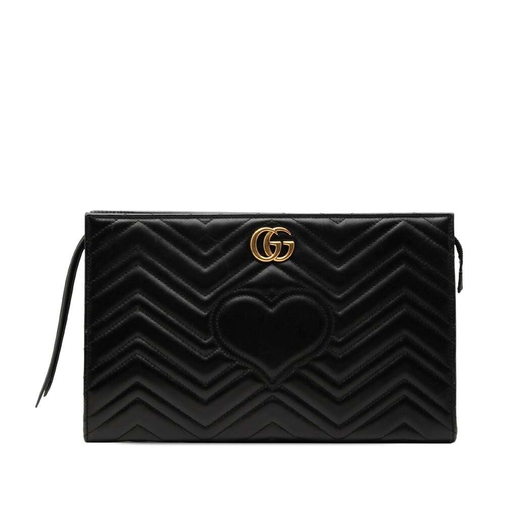 Gucci Gg Marmont Clutch Matelasse #326842G78B